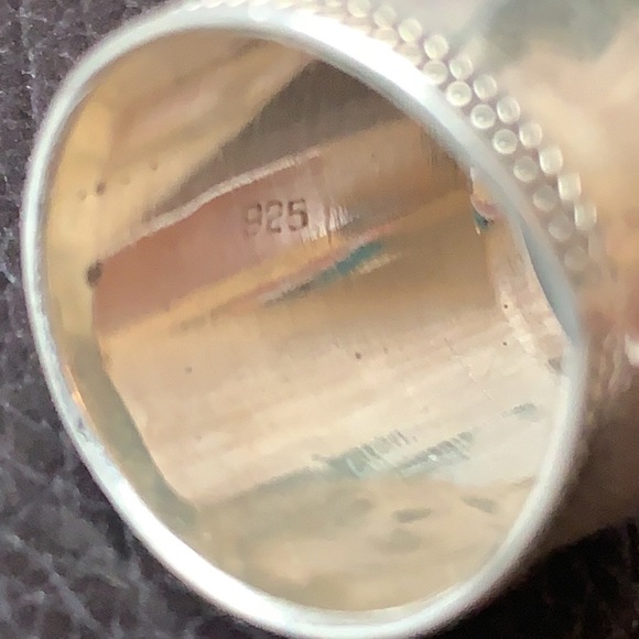 𝅺turquoise 925 Silver Treliske Ring - Picture 5 of 5